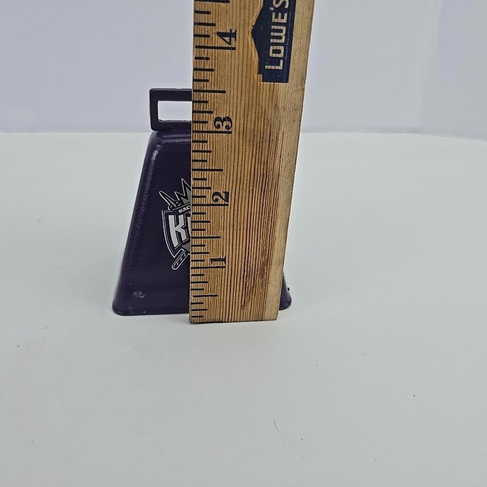 Sacramento Kings Souvenir Mini Cow Bell Rally Noisemaker- Loud Fun NBA - Picture 9 of 11